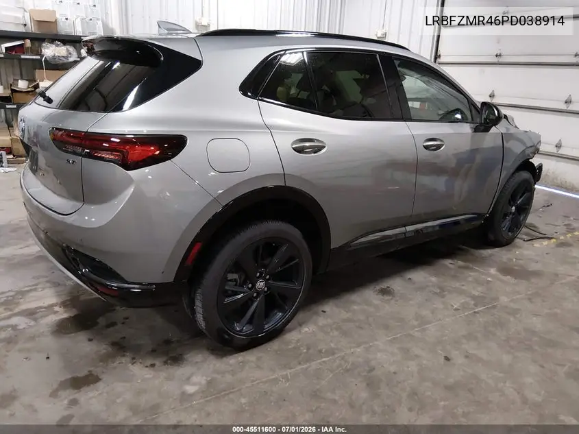 2023 Buick Envision Preferred Awd VIN: LRBFZMR46PD038914 Lot: 45511600