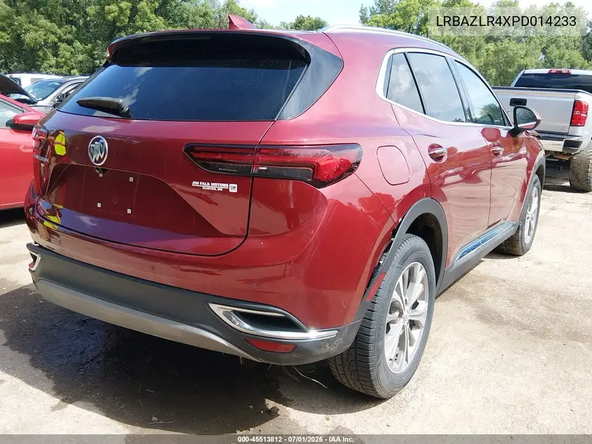 2023 Buick Envision Preferred Fwd VIN: LRBAZLR4XPD014233 Lot: 45513812