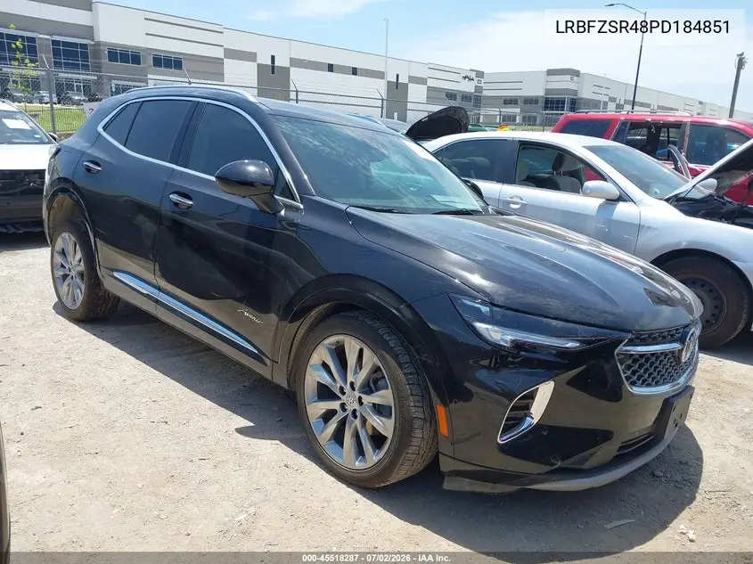 2023 Buick Envision Avenir Awd VIN: LRBFZSR48PD184851 Lot: 45518287