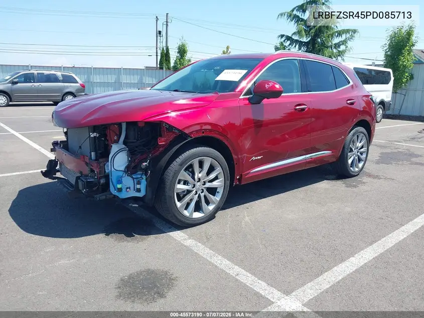 2023 Buick Envision Avenir Awd VIN: LRBFZSR45PD085713 Lot: 45573190