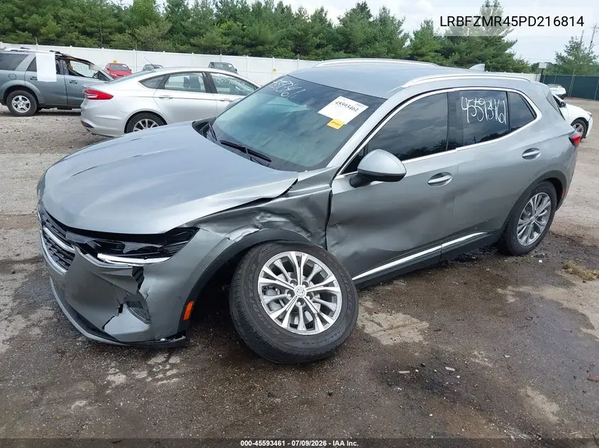 2023 Buick Envision Preferred Awd VIN: LRBFZMR45PD216814 Lot: 45593461