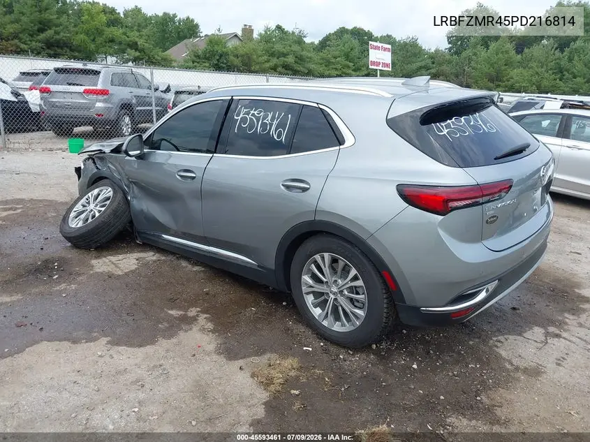 2023 Buick Envision Preferred Awd VIN: LRBFZMR45PD216814 Lot: 45593461