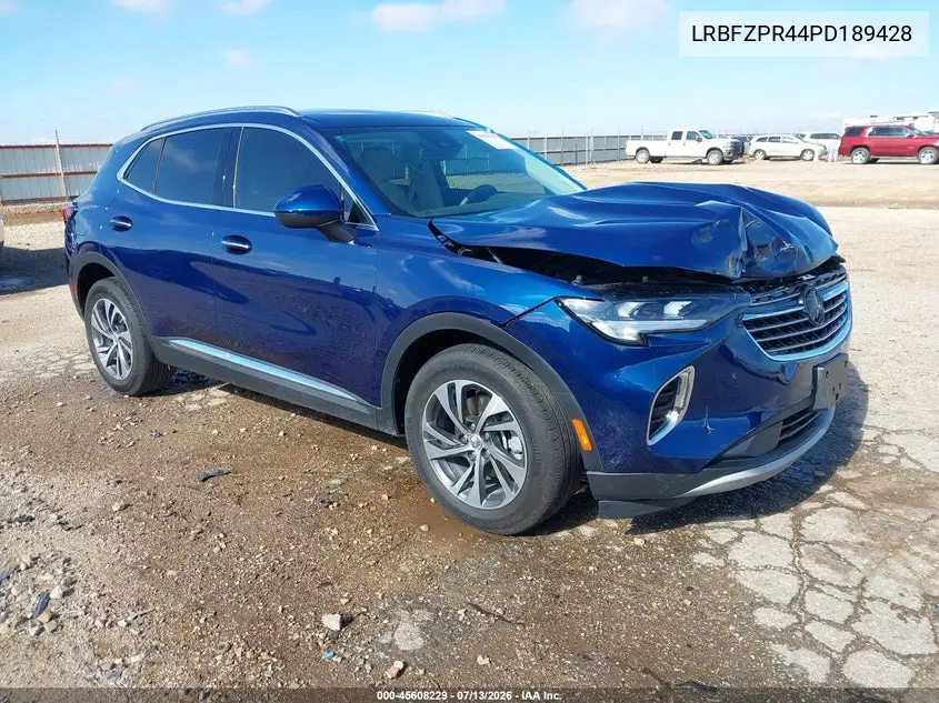 2023 Buick Envision Essence Awd VIN: LRBFZPR44PD189428 Lot: 45608229