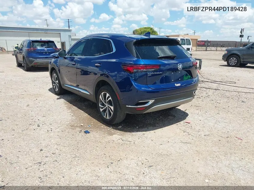 2023 Buick Envision Essence Awd VIN: LRBFZPR44PD189428 Lot: 45608229