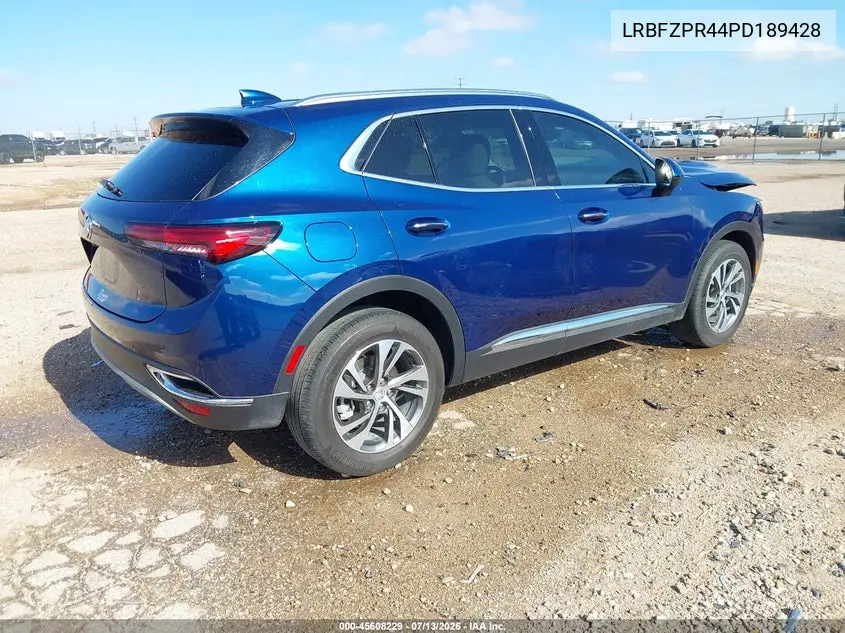 2023 Buick Envision Essence Awd VIN: LRBFZPR44PD189428 Lot: 45608229