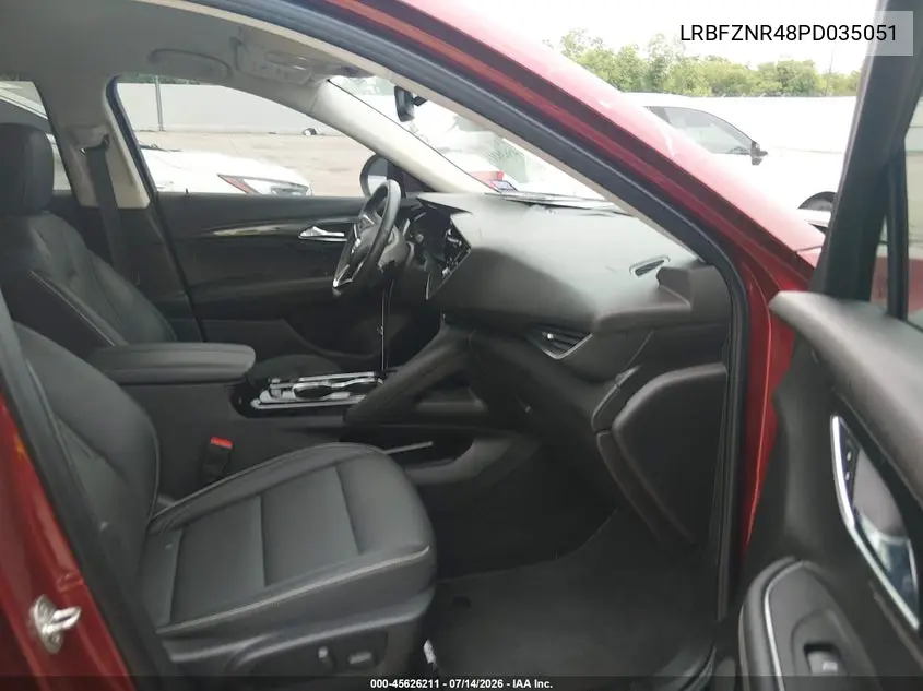 2023 Buick Envision Essence Fwd VIN: LRBFZNR48PD035051 Lot: 45626211