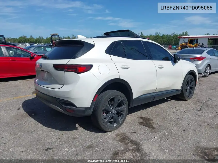 2023 Buick Envision Essence Fwd VIN: LRBFZNR40PD095065 Lot: 45692370