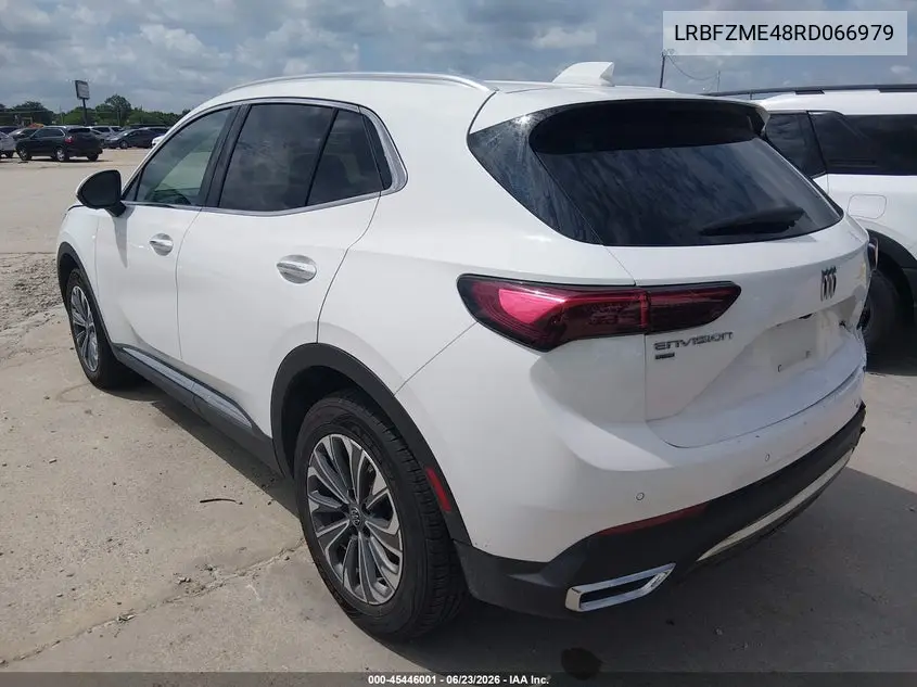 2024 Buick Envision Preferred Awd VIN: LRBFZME48RD066979 Lot: 45446001