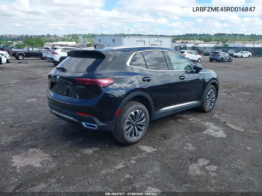 2024 Buick Envision Preferred Awd VIN: LRBFZME45RD016847 Lot: 45527577