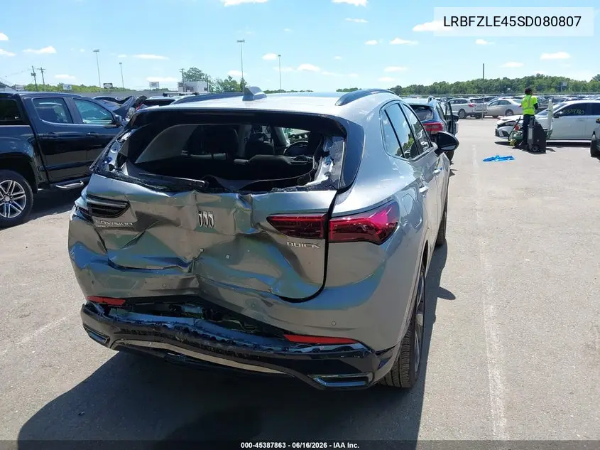 2025 Buick Envision Sport Touring Awd VIN: LRBFZLE45SD080807 Lot: 45387863