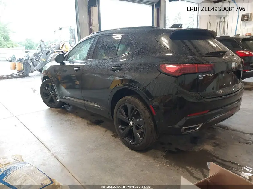2025 Buick Envision Sport Touring Awd VIN: LRBFZLE49SD081796 Lot: 45455655