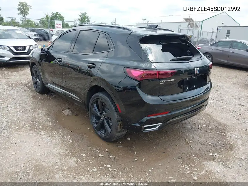 2025 Buick Envision Sport Touring Awd VIN: LRBFZLE45SD012992 Lot: 45519037