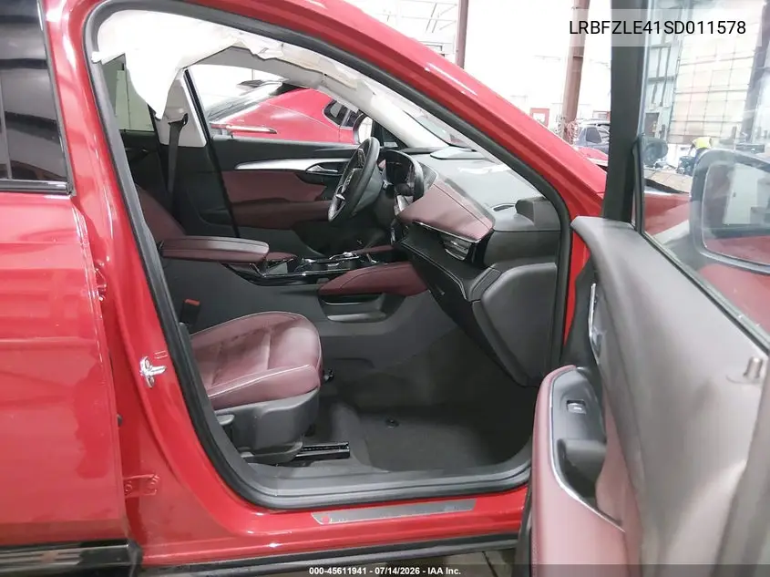 2025 Buick Envision Sport Touring Awd VIN: LRBFZLE41SD011578 Lot: 45611941