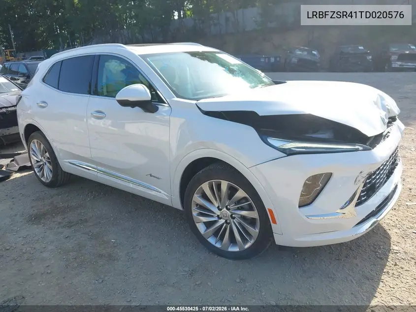 2026 Buick Envision Avenir Awd VIN: LRBFZSR41TD020576 Lot: 45530425