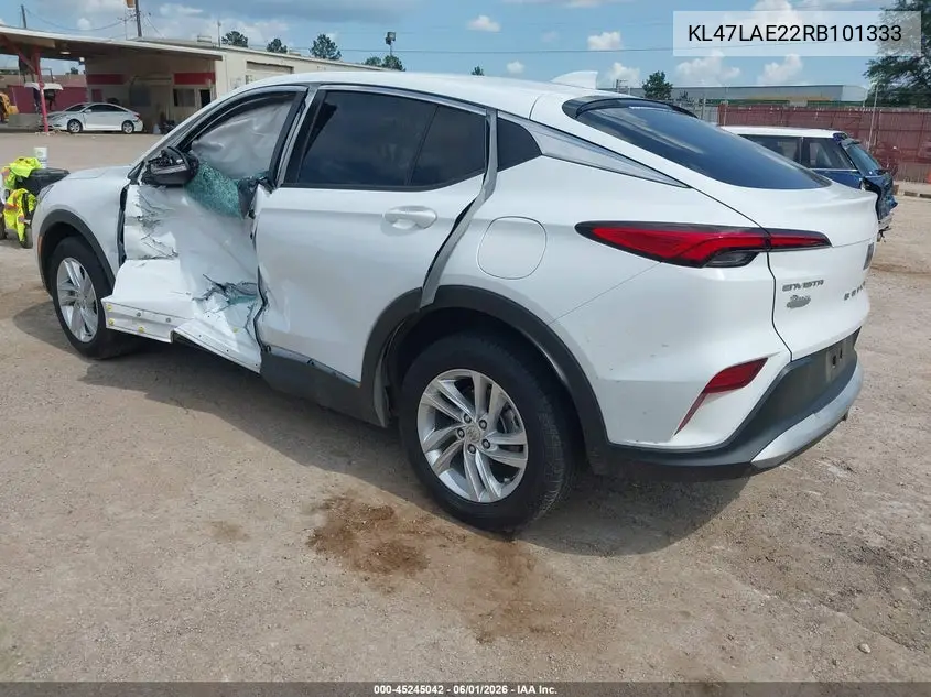 2024 Buick Envista Preferred Fwd VIN: KL47LAE22RB101333 Lot: 45245042