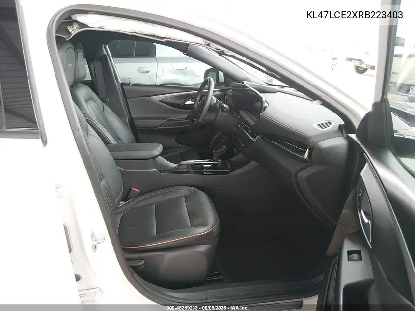 2024 Buick Envista Avenir Fwd VIN: KL47LCE2XRB223403 Lot: 45289233