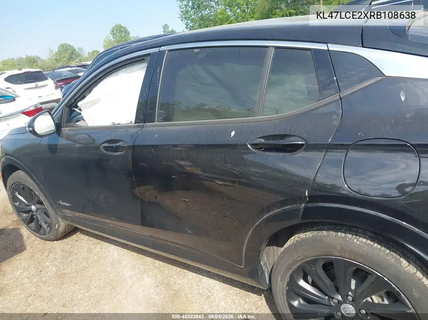 2024 Buick Envista Avenir Fwd VIN: KL47LCE2XRB108638 Lot: 45303843