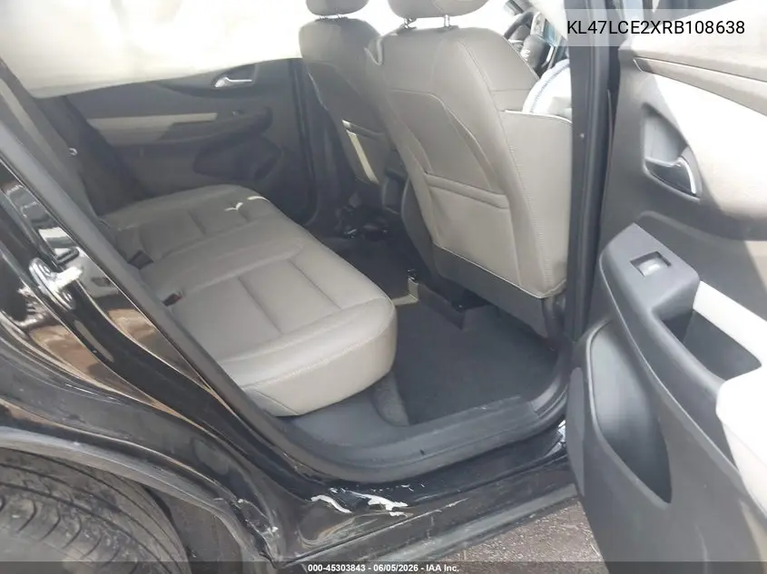 2024 Buick Envista Avenir Fwd VIN: KL47LCE2XRB108638 Lot: 45303843