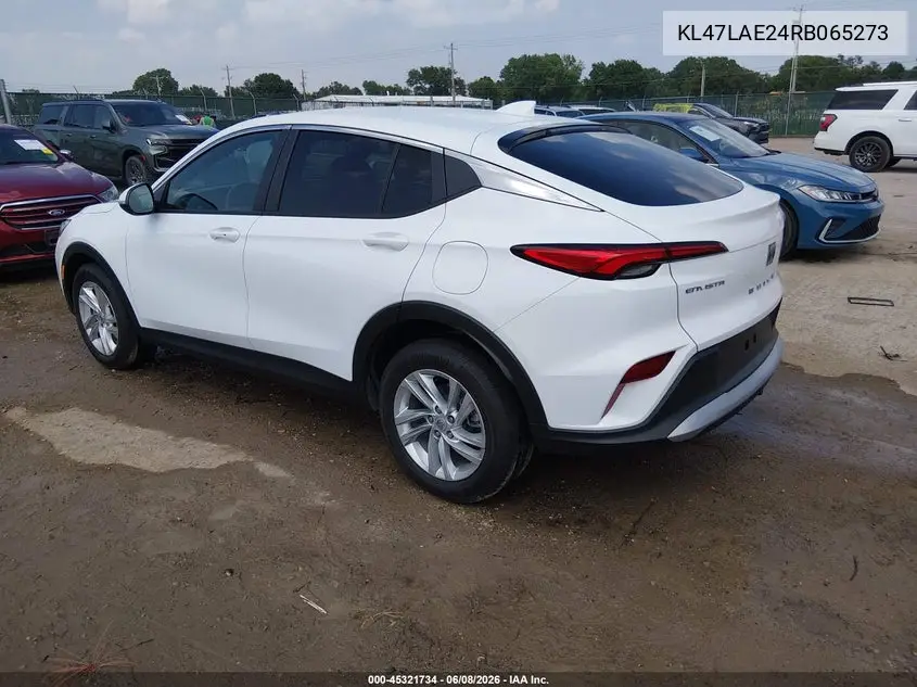 2024 Buick Envista Preferred Fwd VIN: KL47LAE24RB065273 Lot: 45321734