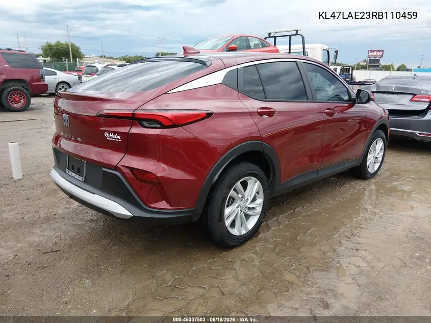 2024 Buick Envista Preferred Fwd VIN: KL47LAE23RB110459 Lot: 45337503