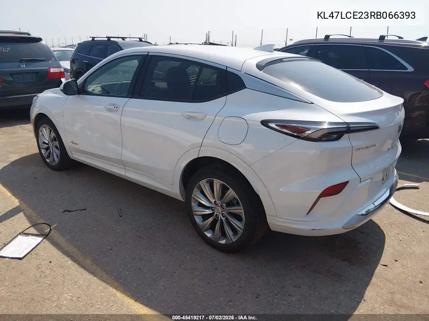 2024 Buick Envista Avenir Fwd VIN: KL47LCE23RB066393 Lot: 45419217