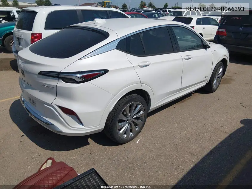 2024 Buick Envista Avenir Fwd VIN: KL47LCE23RB066393 Lot: 45419217