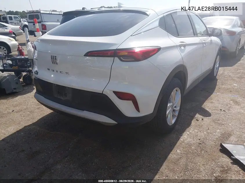 2024 Buick Envista Preferred Fwd VIN: KL47LAE28RB015444 Lot: 45500612