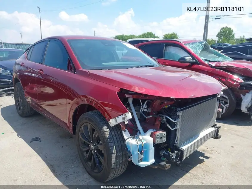 2024 Buick Envista Sport Touring Fwd VIN: KL47LBE23RB118101 Lot: 45559401