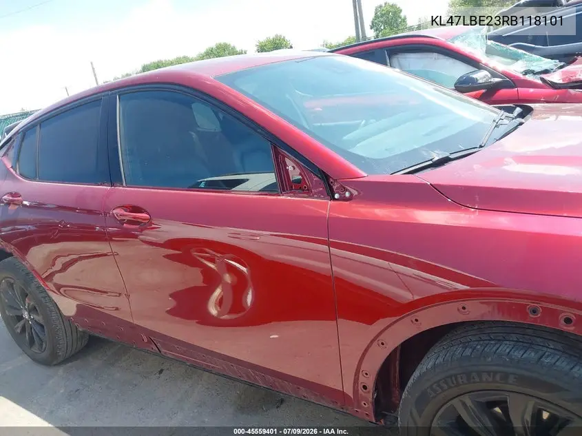 2024 Buick Envista Sport Touring Fwd VIN: KL47LBE23RB118101 Lot: 45559401