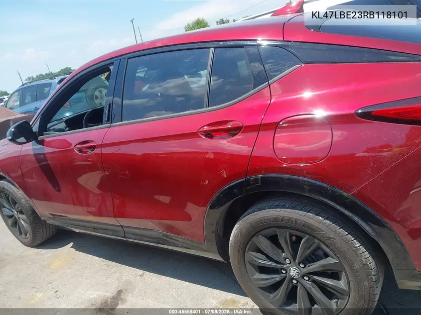 2024 Buick Envista Sport Touring Fwd VIN: KL47LBE23RB118101 Lot: 45559401