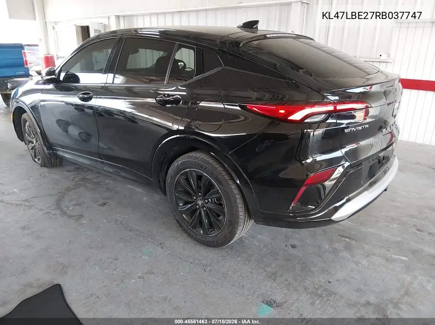 2024 Buick Envista Sport Touring Fwd VIN: KL47LBE27RB037747 Lot: 45561463