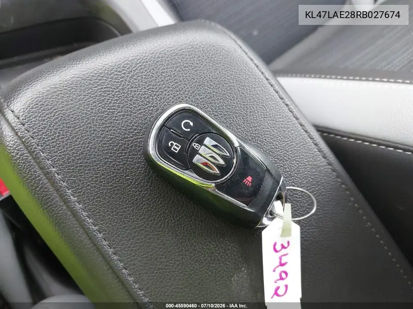 2024 Buick Envista Preferred Fwd VIN: KL47LAE28RB027674 Lot: 45590460