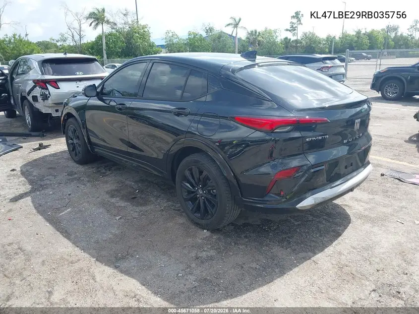 2024 Buick Envista Sport Touring Fwd VIN: KL47LBE29RB035756 Lot: 45671058