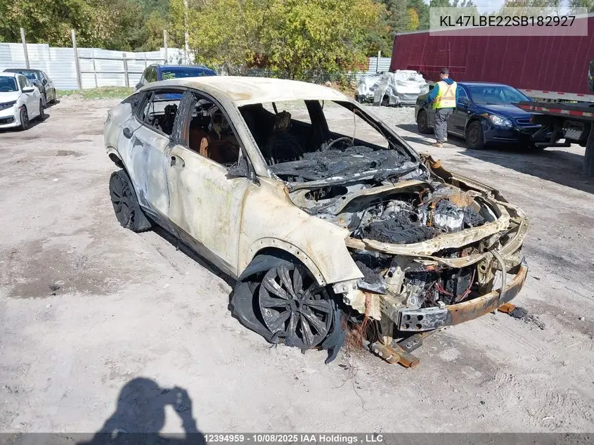 2025 Buick Envista VIN: KL47LBE22SB182927 Lot: 12394959