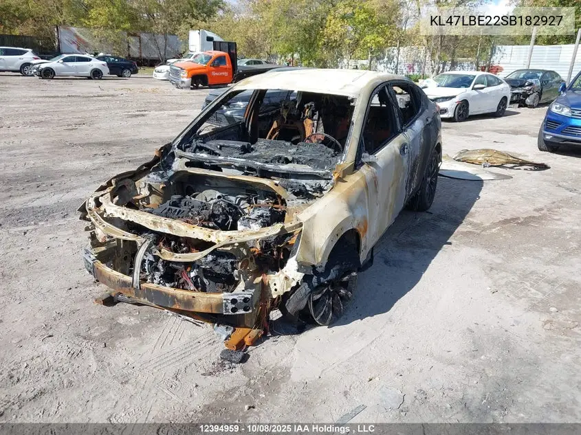 2025 Buick Envista VIN: KL47LBE22SB182927 Lot: 12394959