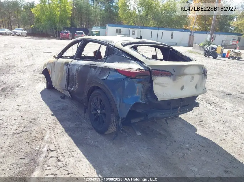 2025 Buick Envista VIN: KL47LBE22SB182927 Lot: 12394959