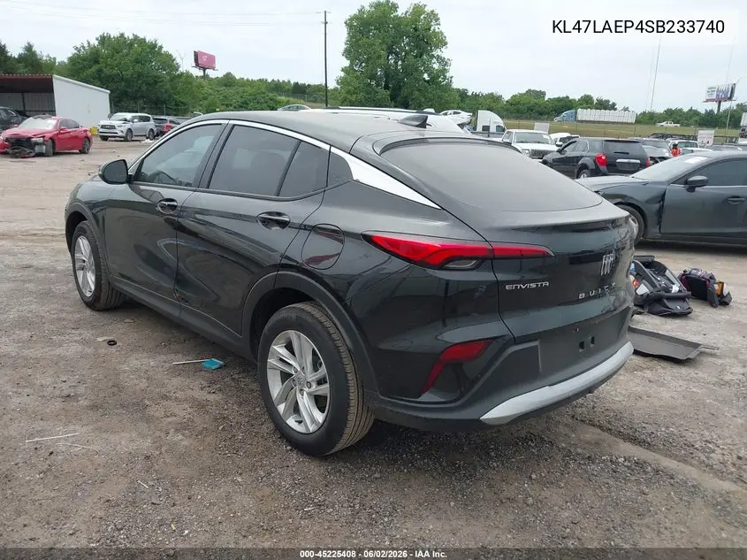 2025 Buick Envista Preferred Fwd VIN: KL47LAEP4SB233740 Lot: 45225408