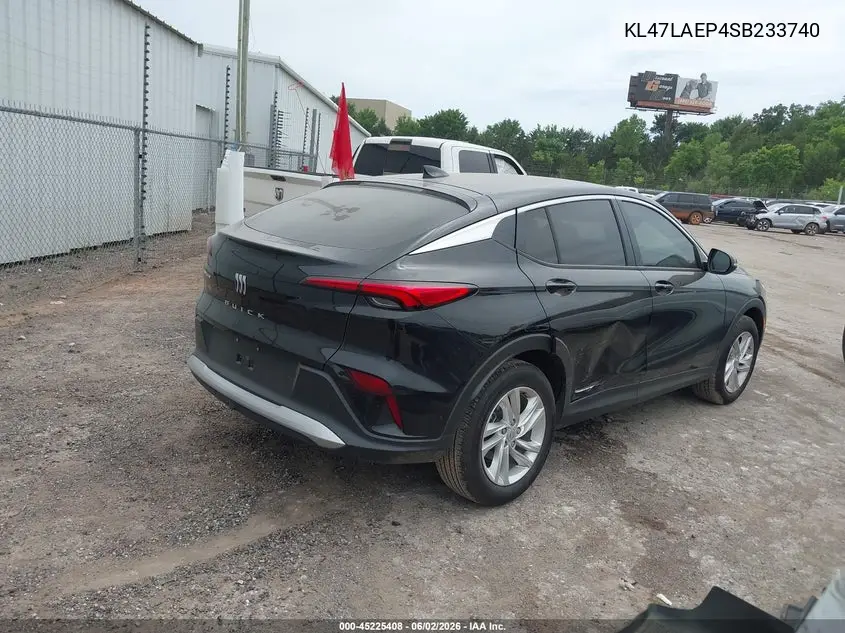 2025 Buick Envista Preferred Fwd VIN: KL47LAEP4SB233740 Lot: 45225408