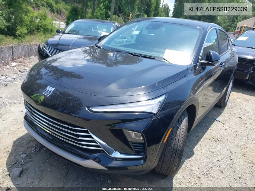 2025 Buick Envista Preferred Fwd VIN: KL47LAEP5SB229339 Lot: 45235239