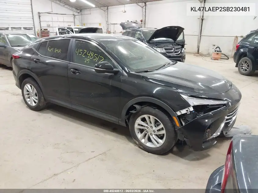 2025 Buick Envista Preferred Fwd VIN: KL47LAEP2SB230481 Lot: 45248512