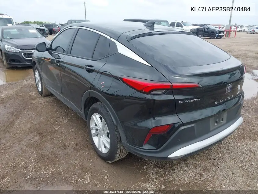 2025 Buick Envista Preferred Fwd VIN: KL47LAEP3SB240484 Lot: 45317448