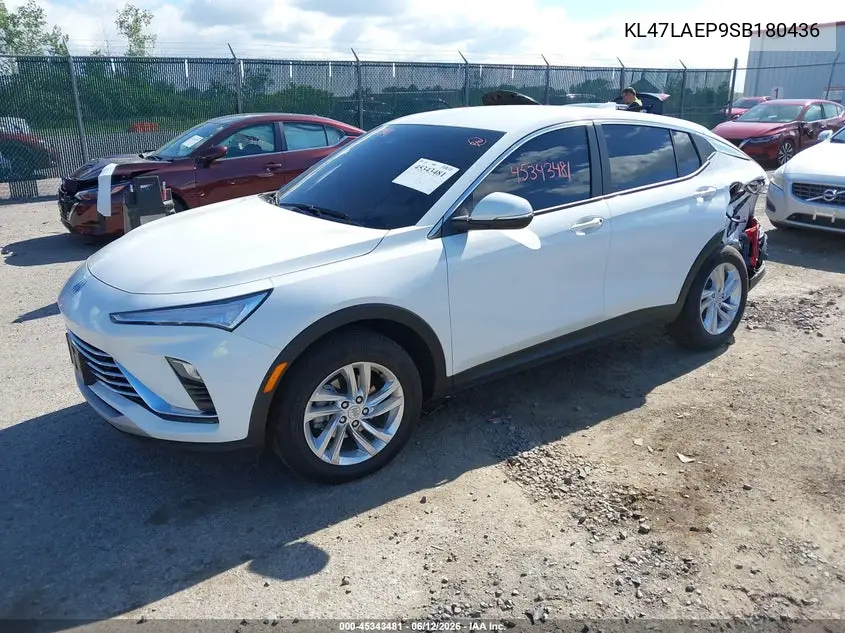 2025 Buick Envista Preferred Fwd VIN: KL47LAEP9SB180436 Lot: 45343481