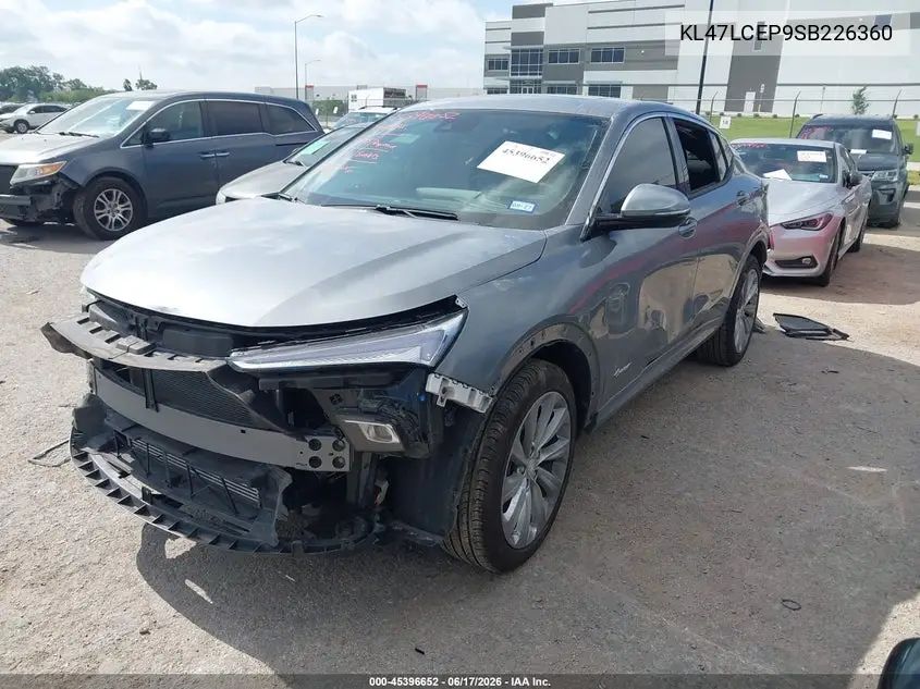 2025 Buick Envista Avenir Fwd VIN: KL47LCEP9SB226360 Lot: 45396652