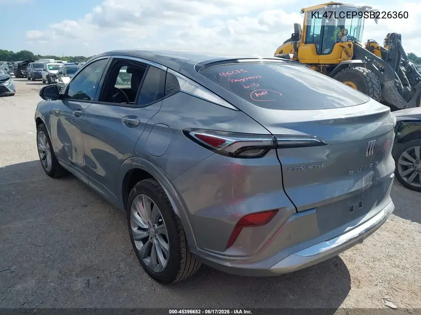 2025 Buick Envista Avenir Fwd VIN: KL47LCEP9SB226360 Lot: 45396652