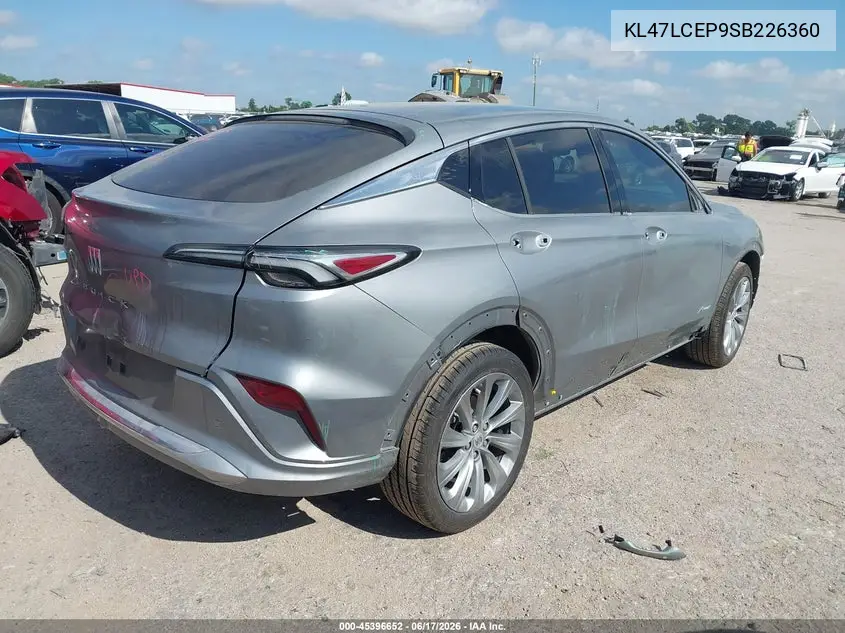 2025 Buick Envista Avenir Fwd VIN: KL47LCEP9SB226360 Lot: 45396652