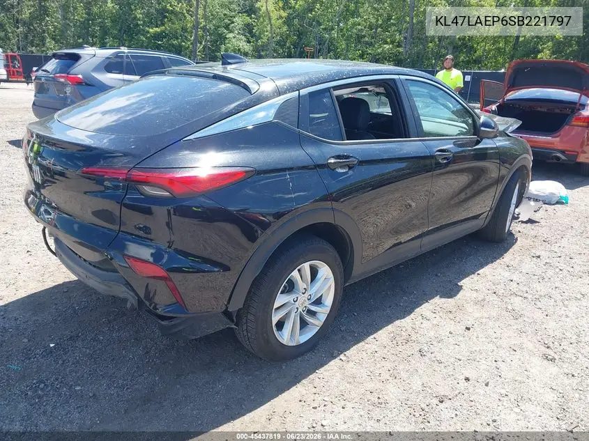 2025 Buick Envista Preferred Fwd VIN: KL47LAEP6SB221797 Lot: 45437819