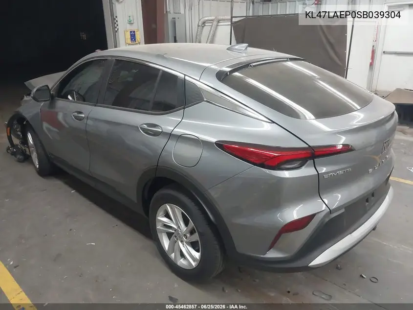 2025 Buick Envista Preferred Fwd VIN: KL47LAEP0SB039304 Lot: 45462857