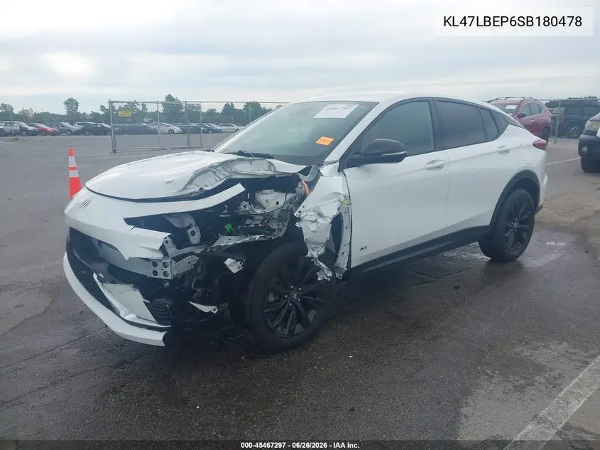 2025 Buick Envista Sport Touring Fwd VIN: KL47LBEP6SB180478 Lot: 45467297