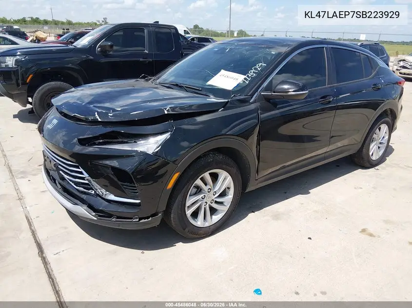 2025 Buick Envista Preferred Fwd VIN: KL47LAEP7SB223929 Lot: 45486048