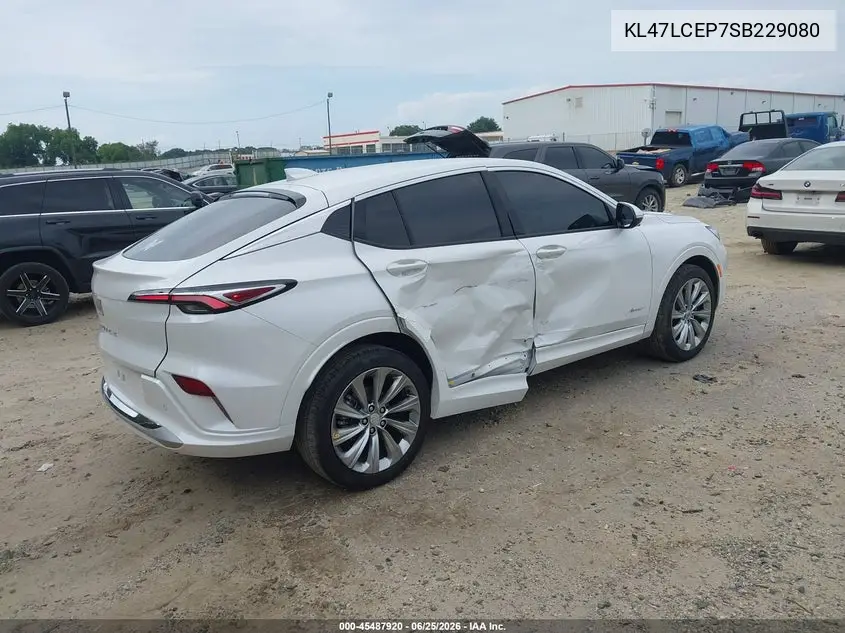 2025 Buick Envista Avenir Fwd VIN: KL47LCEP7SB229080 Lot: 45487920